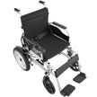 VEVOR Electric Wheelchair for Adults Seniors, 265 lbs Weight Capacity, 17.5in Width Lightweight Foldable Motorized Power Wheelchairs, UP to 12.5Miles Range All Terrain Power Chair, Adjustable Backrest