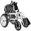 VEVOR Electric Wheelchair for Adults Seniors, 265 lbs Weight Capacity, 17.5in Width Lightweight Foldable Motorized Power Wheelchairs, UP to 12.5Miles Range All Terrain Power Chair, Adjustable Backrest