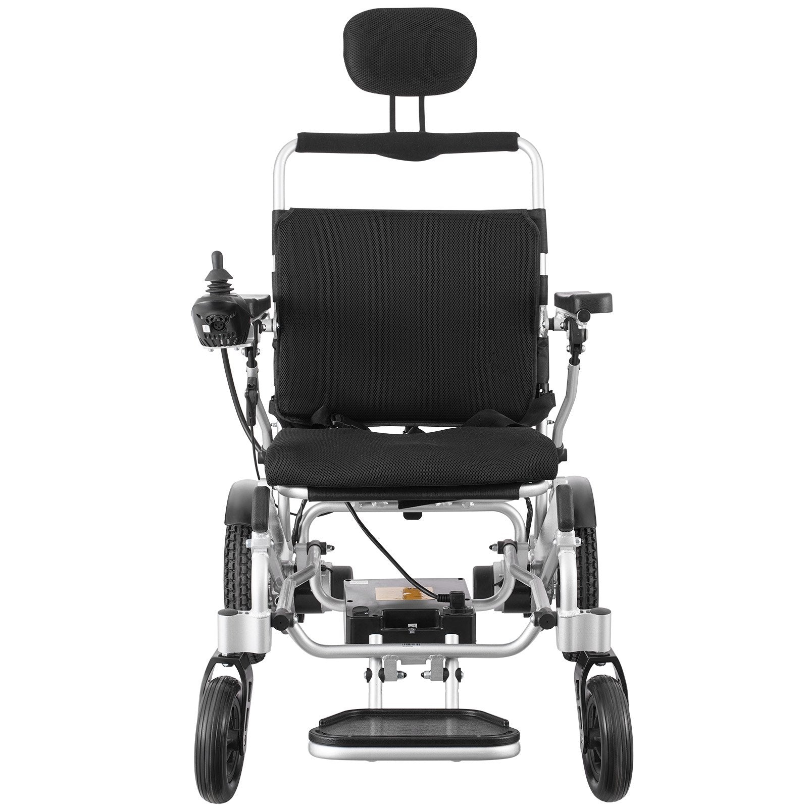 VEVOR Electric Wheelchair for Adults Seniors, 300 lbs Weight Capacity, 20 in Width Lightweight Foldable Motorized Power Wheelchairs, Long Range All Terrain Aluminum Alloy Chair, Adjustable Backrest