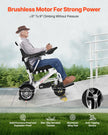 VEVOR Electric Wheelchair 300lbs Capacity Foldable Lightweight 13 Mile