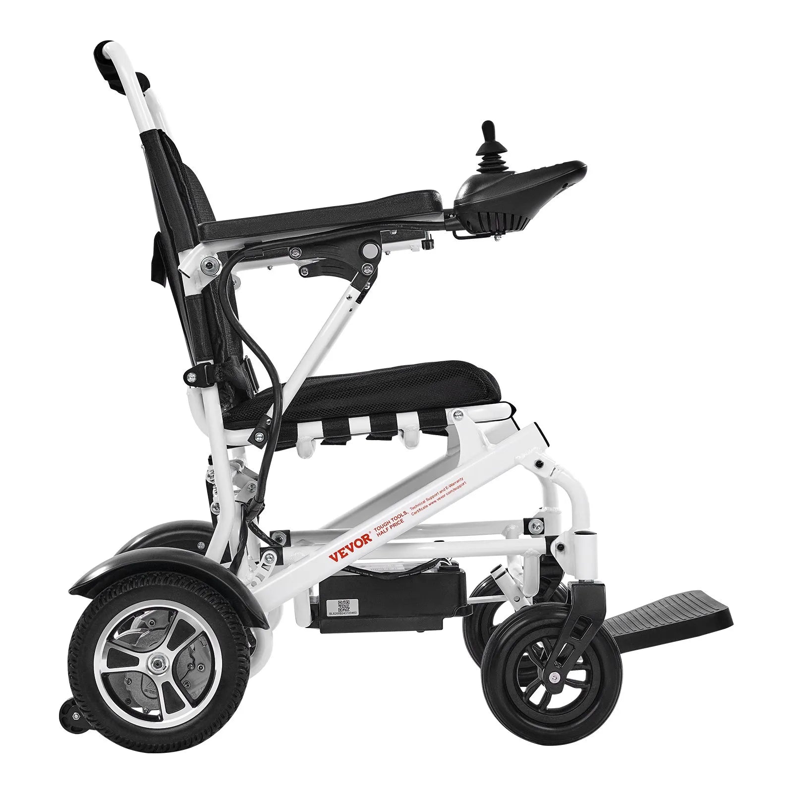 VEVOR Electric Wheelchair 300lbs Capacity Foldable Lightweight 13 Mile