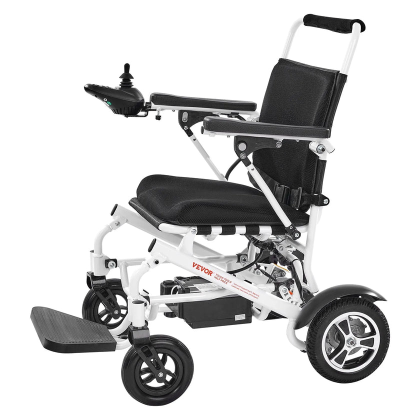 VEVOR Electric Wheelchair 300lbs Capacity Foldable Lightweight 13 Mile