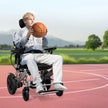 VEVOR Electric Wheelchair 300lbs Adjustable Backrest Foldable 13 Mile