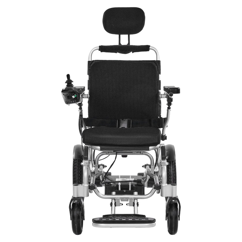 VEVOR Electric Wheelchair 300lbs Capacity Adjustable Backrest Foldable 13 Mile