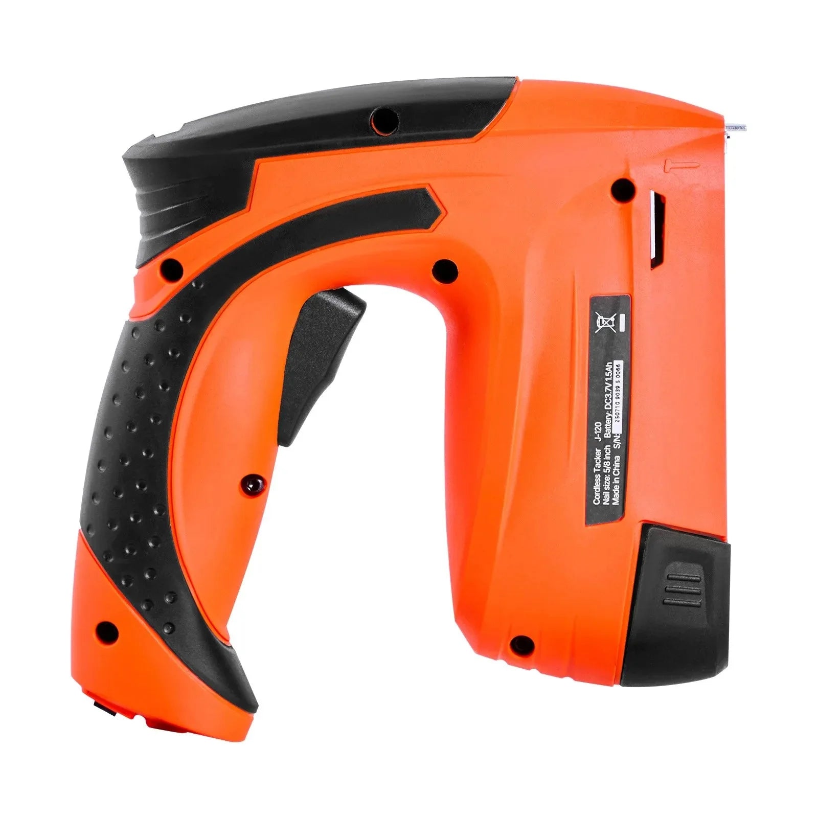 VEVOR Cordless Brad Nailer, 2-in-1 Nail Gun Staple Gun, 18 Gauge 5/8 inch, Battery Powered, with 1000 Pcs Staples and 1000 Pcs Nails, Non-Slip Rubber Grip, for Woodworking, Carpentry and DIY Projects