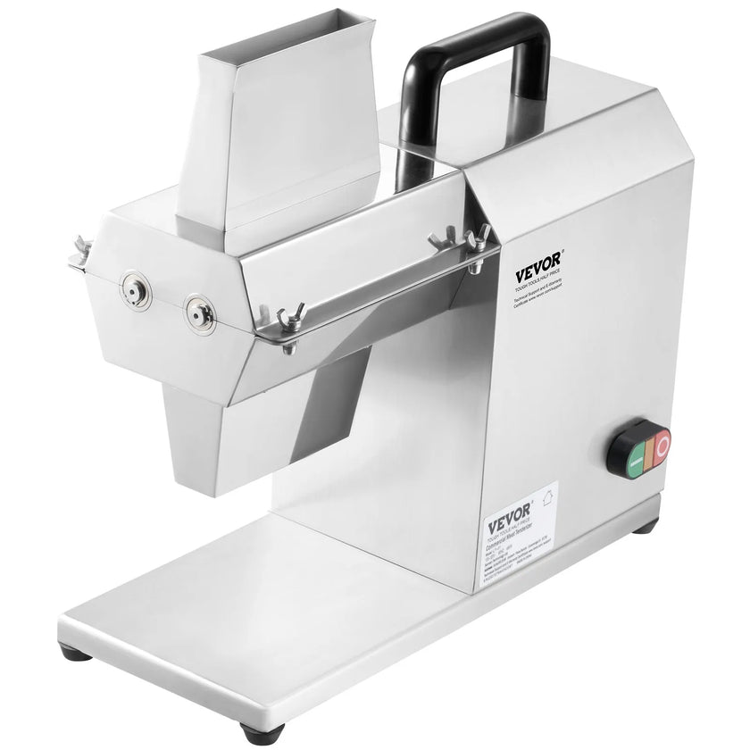 VEVOR Commercial Meat Tenderizer, Heavy Duty Stainless Steel Kitchen Tool with Handle, Meat Tong, and Cleaning Brush, 450W Electric Meat Tenderizer Machine for Beef, Turkey, Chicken, Pork, and Fish