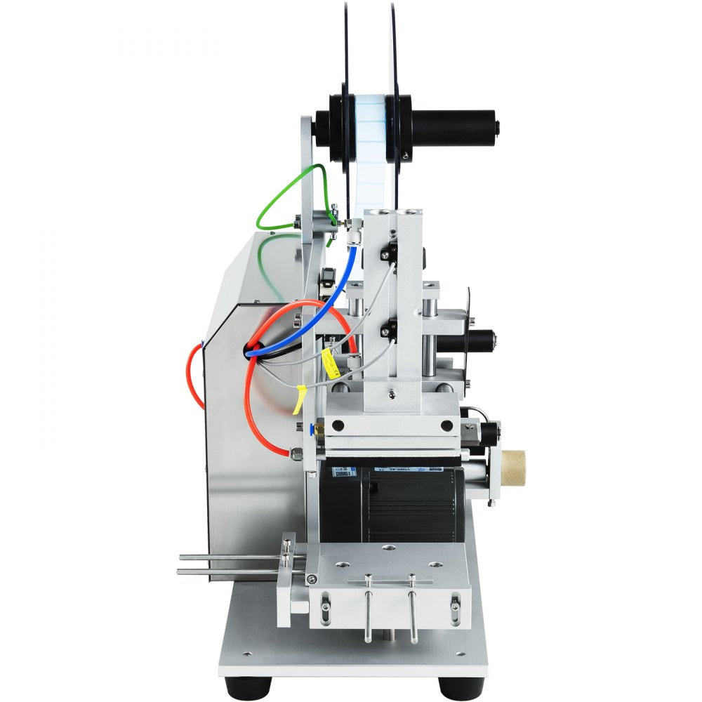 VEVOR Electric Flat Labeling Machine, 25-60pcs/min, Flat Surface Label Applicator for Cardboard Boxes/Square Bottles/Tin Cans, Labeler Suitable for Item Size Range of 4.72 x 5.9 x (0.98-3.54) inches