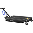 VEVOR Low Profile Oil Drain Pan, 17 Gallon Oil Drain Pan with Pump, Oil Change Pan with 180W Electric Pump, 8.2ft Hose & Folding Handle, Rolling Oil Drain Cart for Trucks, Buses, RVs