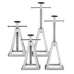 VEVOR RV Stabilizer Jacks, 4 Pack Aluminum RV Leveling Jacks, RV Stack Jacks for RV Travel Trailer Camper, Single Screw Jack Support up to 6000 Lbs, Adjustable from 11 inch to 17 inch