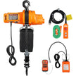 VEVOR Electric Chain Hoist Single Phase Crane Hoist 2200 lbs Load 20 ft Lifting