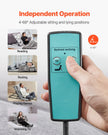 VEVOR Electric Lifting Backrest 300 lbs 4-68° Adjustable with Guardrail & Pouch