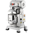 VEVOR Commercial Stand Mixer, 15Qt Stainless Steel Bowl, 500W Heavy Duty Electric Food Mixer with 3 Speeds Adjustable 113/184/341 RPM, Dough Hook Whisk Beater Included, Perfect for Bakery Pizzeria