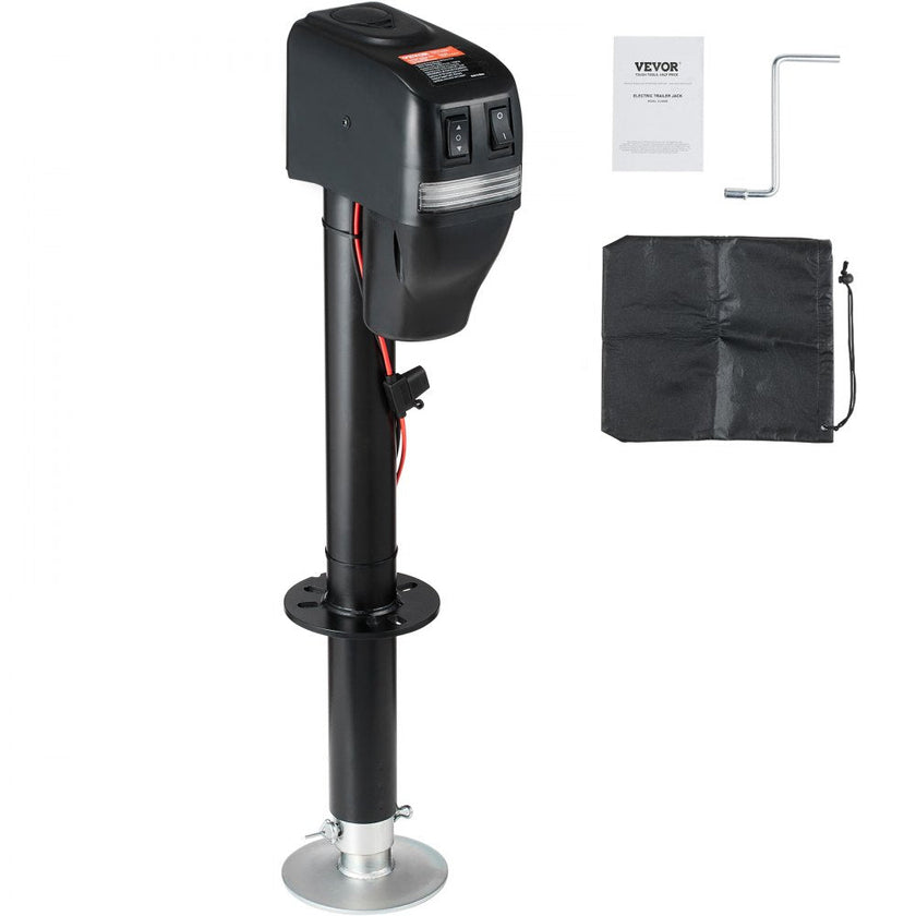 VEVOR Electric Trailer Jack, Power Tongue Jack Weight Capacity 4000 lbs, 9.84
