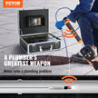 VEVOR Sewer Camera with 512Hz Locator,100 ft/30 m, 7