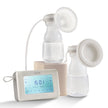 VEVOR Breast Pump, Single/Double Adjustable Electric Breast Pumps, 4 Modes & 9/15 Levels, Reciprocating Piston Pumps, 4000mAH Anti-Backflow Breastfeeding Pump with 300mmHg High Suction, 18/22mm Flange
