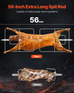 VEVOR Roaster Spit Rotisserie BBQ Grill Pig Lamb Chicken Roaster 60W 286 LBS