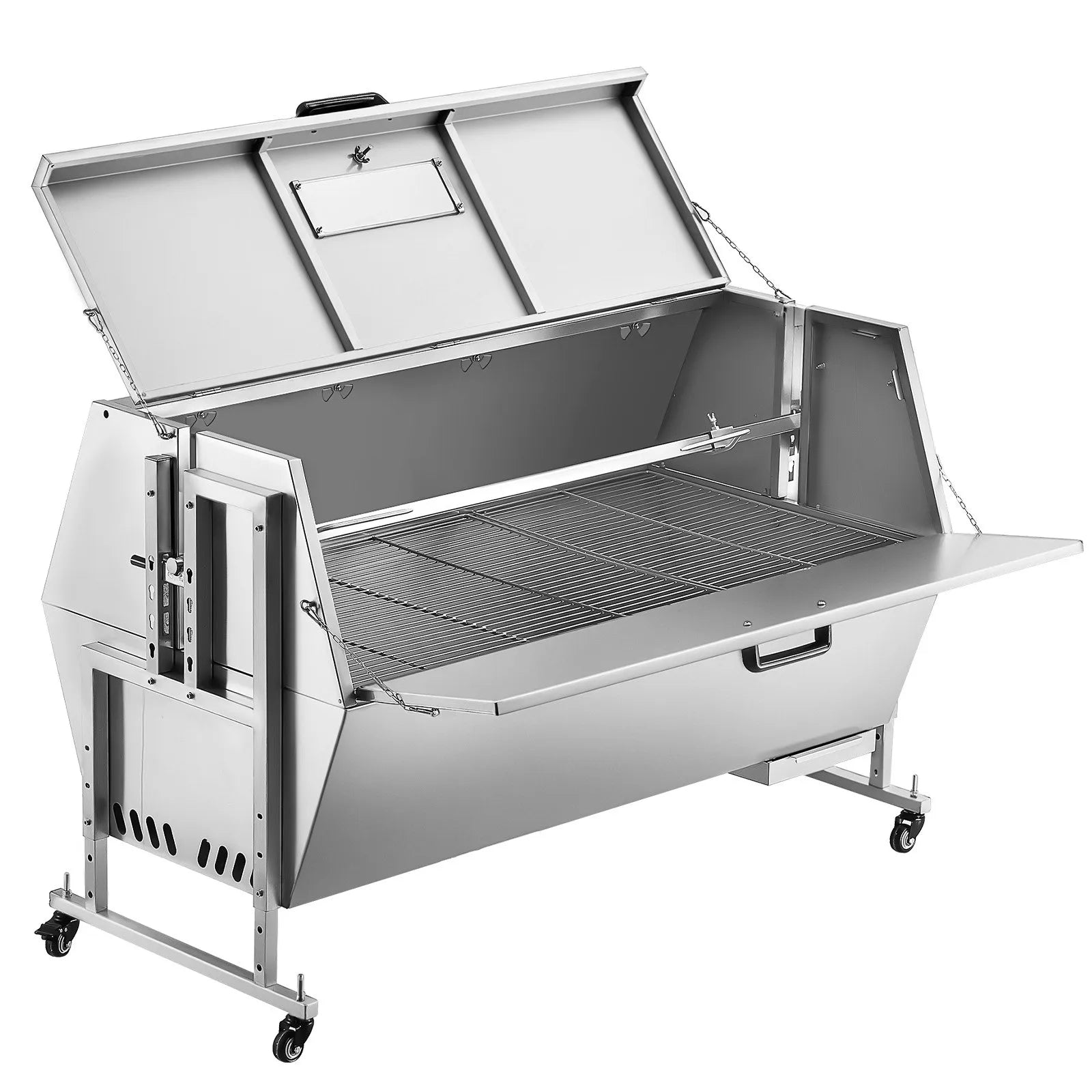 VEVOR Roaster Spit Rotisserie BBQ Grill Pig Lamb Chicken Roaster 60W 286 LBS