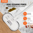 VEVOR Cordless Electric Mop Electric Spin Mop Floor Cleaning Dual Spinning Heads