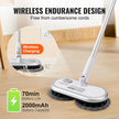 VEVOR Cordless Electric Mop Electric Spin Mop Floor Cleaning Dual Spinning Heads