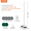 VEVOR Cordless Electric Mop Electric Spin Mop Floor Cleaning Dual Spinning Heads