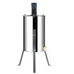 VEVOR Electric Honey Extractor, 2/4 Frames Honey Spinner Extractor, Stainless Steel Beekeeping Extraction, Honeycomb Drum Spinner with Lid, Apiary Centrifuge Equipment with Height Adjustable Stand