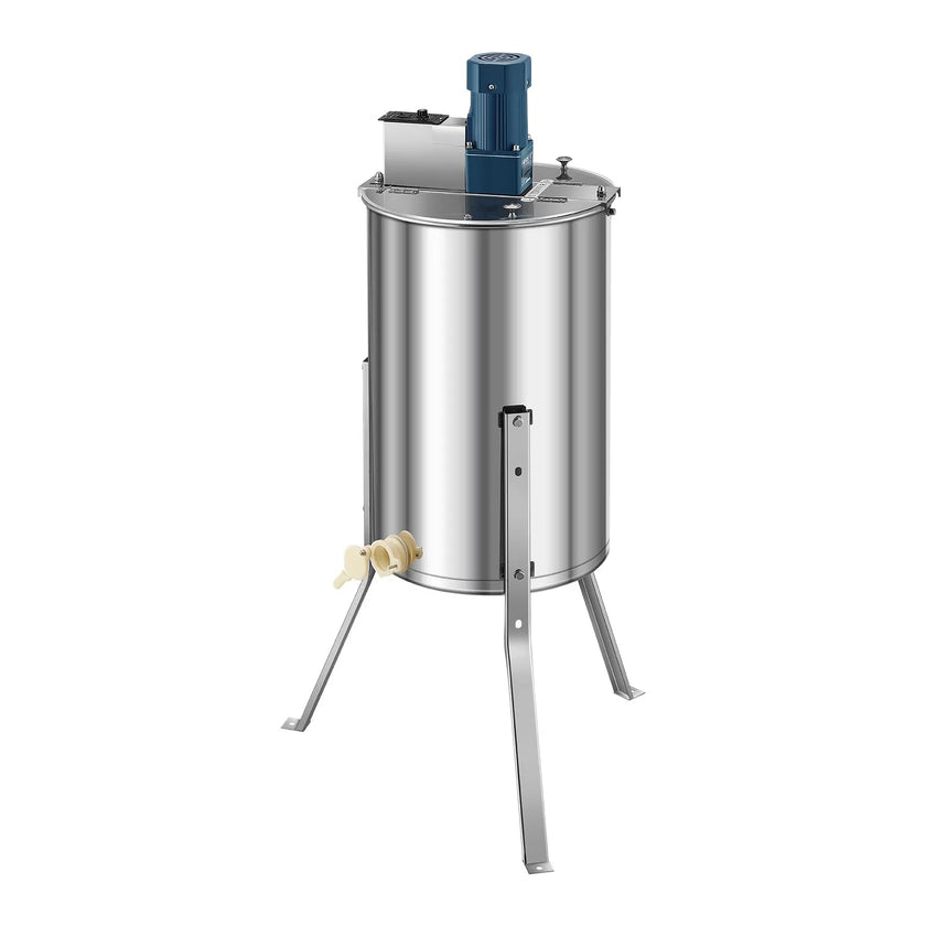 VEVOR Electric Honey Extractor 3 Frame Honey Spinner Beekeeping Stainless Steel