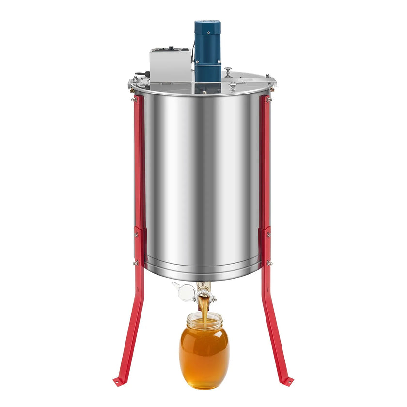 VEVOR Electric Honey Extractor 6 Frame Honey Spinner Beekeeping Stainless Steel