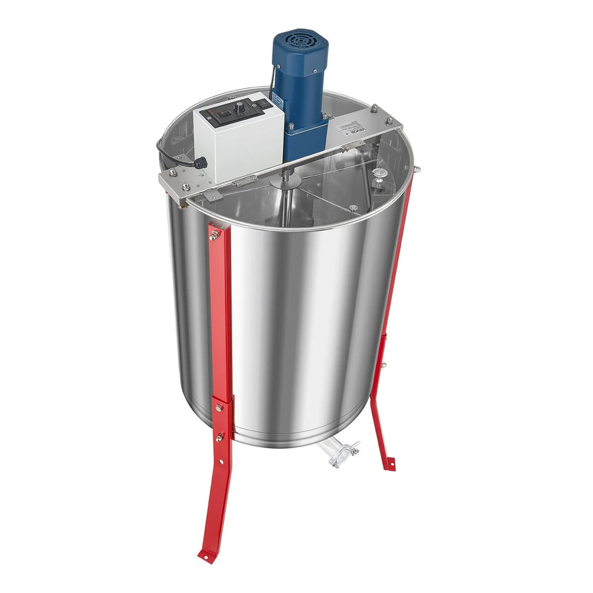 VEVOR Electric Honey Extractor 6 Frame Honey Spinner Beekeeping Stainless Steel