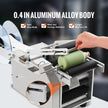 VEVOR Semi-Automatic Round Labeling Machine, 20-50pcs/min, Electric Bottle Label Applicator for Round Bottles, Round Bottle Labeler Suitable for Bottle Diameter 0.78-4.72 inches (with Pressing Bar)