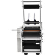 VEVOR Semi-Automatic Round Labeling Machine, 20-50pcs/min, Electric Bottle Label Applicator for Round Bottles, Round Bottle Labeler Suitable for Bottle Diameter 0.78-4.72 inches (with Pressing Bar)