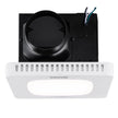 VEVOR Bathroom Exhaust Fan, 110 CFM High-Efficiency Ventilation, 1.5sones Low Noise Operation All-Copper Motor, Energy-Saving Bathroom Ceiling Fan, No Need For Attic Access, For Various Ceilings