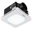 VEVOR Bathroom Exhaust Fan, 110 CFM High-Efficiency Ventilation, 1.5sones Low Noise Operation All-Copper Motor, Energy-Saving Bathroom Ceiling Fan, No Need For Attic Access, For Various Ceilings