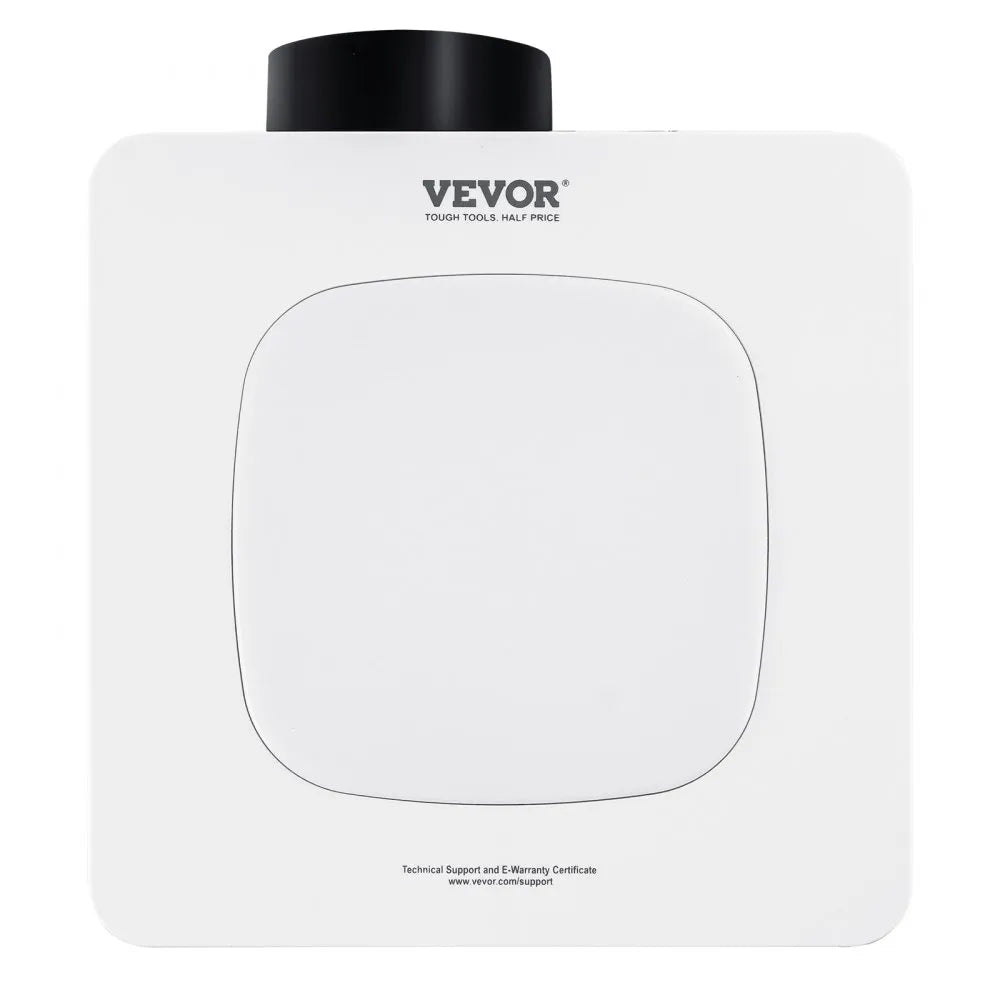 VEVOR Bathroom Exhaust Fan, 80 CFM High-Efficiency Ventilation, 1.5sones Low Noise Operation All-Copper Motor, Energy-Saving Bathroom Ceiling Fan, No Need For Attic Access, For Various Ceilings