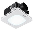 VEVOR Bathroom Exhaust Fan, 80 CFM High-Efficiency Ventilation, 1.5sones Low Noise Operation All-Copper Motor, Energy-Saving Bathroom Ceiling Fan, No Need For Attic Access, For Various Ceilings