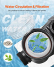 VEVOR 1.5 HP Above Ground Swimming Pool Pump Single Speed 122 GPM 3450 RPM 220V