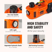 VEVOR Electric Hydraulic Car Floor Jack 5 Ton 12V Built-in Tire Inflator Pump