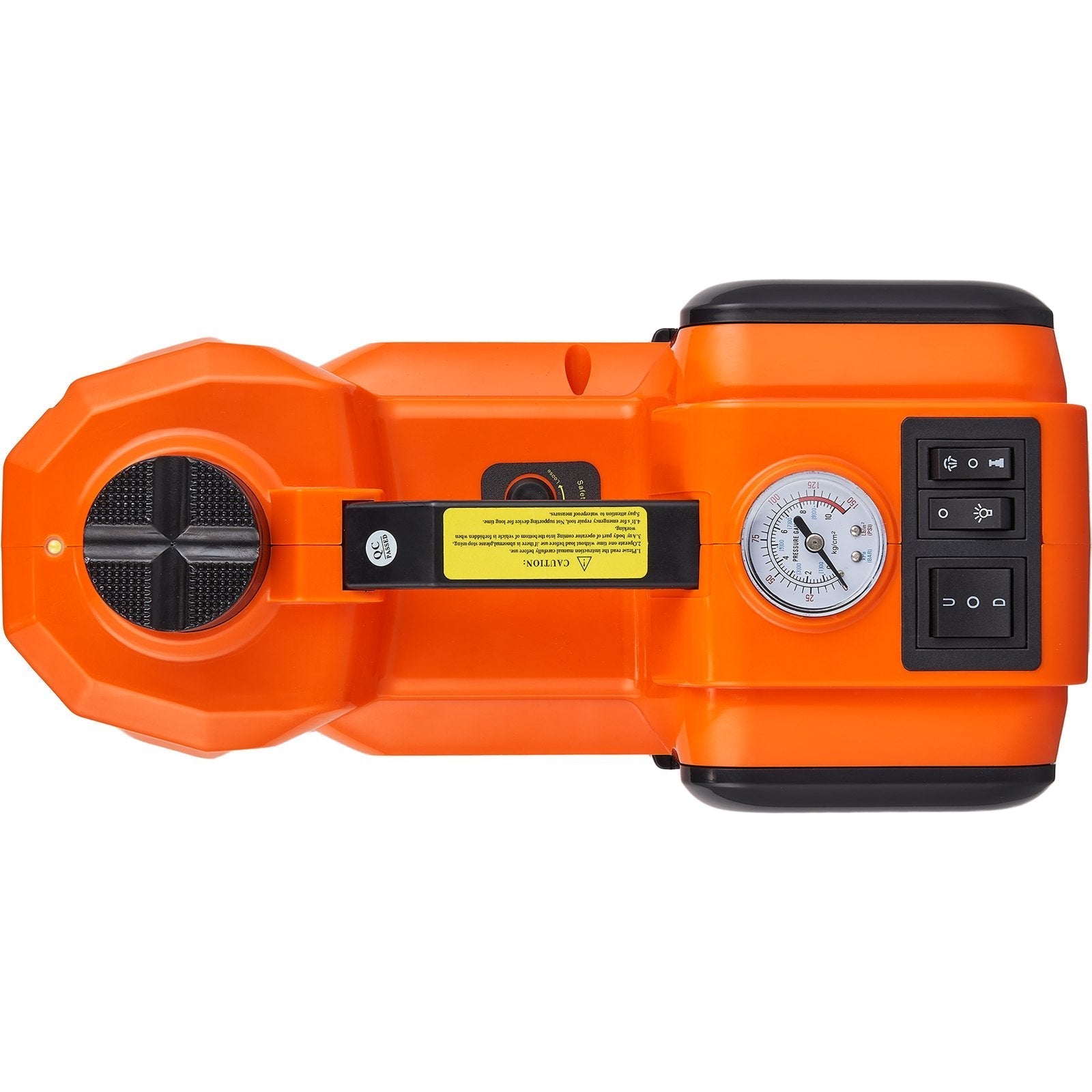 VEVOR Electric Hydraulic Car Floor Jack 5 Ton 12V Built-in Tire Inflator Pump