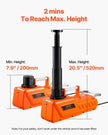 VEVOR Electric Car Jack 15 Tons /33000 lbs Portable Jack kit with LED Light