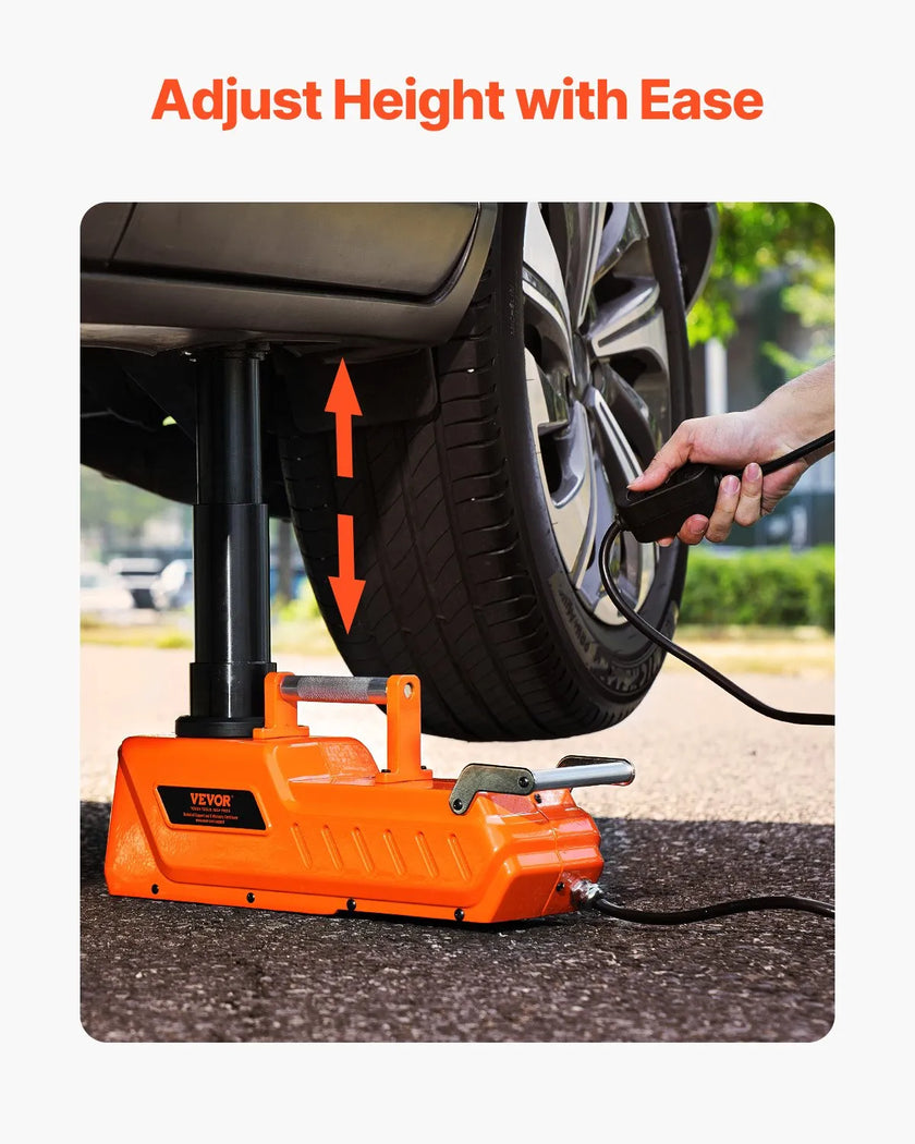 VEVOR Electric Car Jack 15 Tons /33000 lbs Portable Jack kit with LED Light