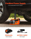VEVOR Electric Car Jack 5 Tons /11000 lbs Portable Jack kit with Remote Control
