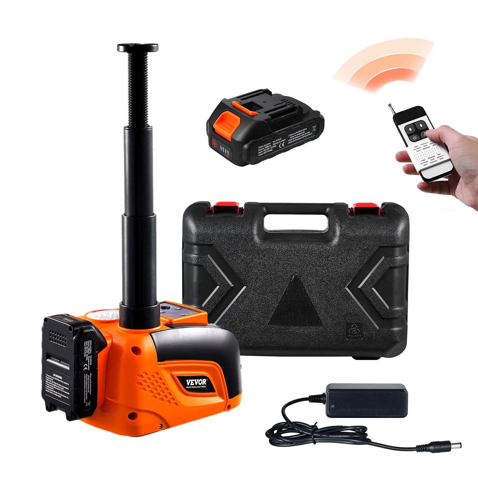 VEVOR Electric Car Jack 5 Tons /11000 lbs Portable Jack kit with Remote Control