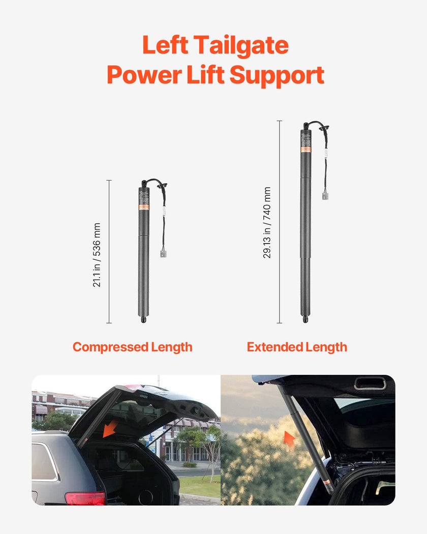 VEVOR Rear Liftgate Strut Left Compatible with 2011-2012 Grand Cherokee WK2s