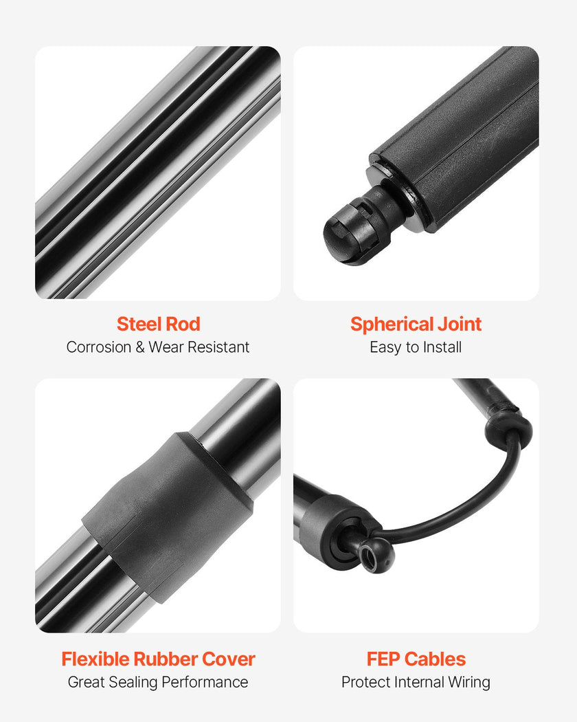 VEVOR 2PCS Rear Liftgate Power Struts Compatible with 2014-2020 Rogue/X-Trail