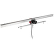 VEVOR Adjustable Indoor Grow Light Mover, 10.8 ft Light Rail Mover Kit 10 r/min, Mover Motor w on/off Button, Three Moving Rails, 0-120 Second Adjustable Time Delay, for Hydroponic Lighting System