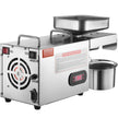VEVOR Electric Oil Press Machine, 850W Stainless Steel Oil Extractor Machine, 0-300℃ / 32 - 572 ℉ Adjustable Temperature, Hot Press Oil Expeller for Pressing Peanuts, Sesame Seeds, Rapeseed, Tea Seeds