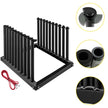 VEVOR Windshield Rack, Windshield Truck Rack, 9-Lite Auto Glass Rack, w/ PVC Pad