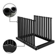 VEVOR Windshield Rack, Windshield Truck Rack, 9-Lite Auto Glass Rack, w/ PVC Pad