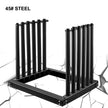 VEVOR Windshield Rack 5-Lite, Windshield Truck Rack Steel, Windshield Glass Rack 24-Inch Height, Windshield Rack for Truck w/PVC Pad & Foam Padding, Glass Rack for Truck, for Glass Transportation