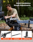 VEVOR Weight Distribution Hitch, 12000 lbs Max Towing & 1200 lbs Max Tongue, Weight Distributing Hitches Kit with Sway Control Includes 2 in Shank & 2-5/16 in Ball, Load Leveling Hitch for Trailers