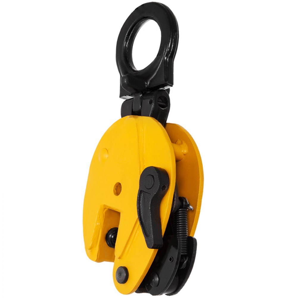 VEVOR 1T Plate Clamp 2204Lbs Plate Lifting Clamp Jaw Opening 0.6 inch Vertical Plate Clamp for Lifting and Transporting